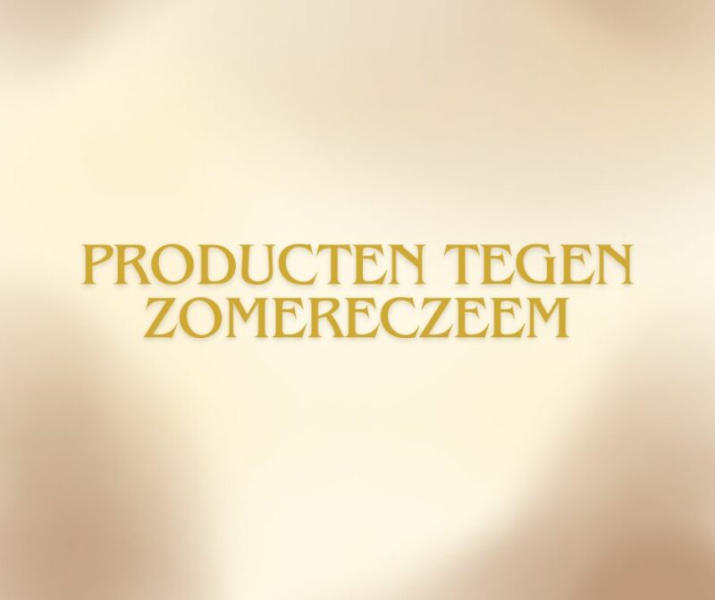 Producten tegen zomereczeem